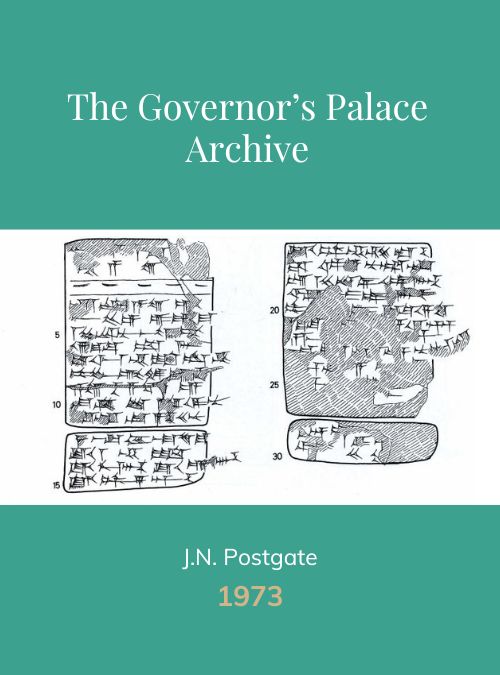 The Governor’s Palace Archive - Postgate